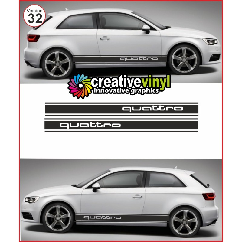 Audi A3 Side Stripe Style 32