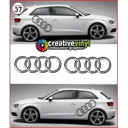 Audi A3 Side Stripe Style 37