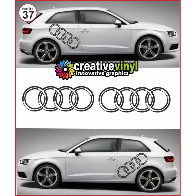 Audi A3 Side Stripe Style 37