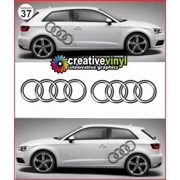 Audi A3 Side Stripe Style 37