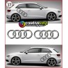 Audi A3 Side Stripe Style 37