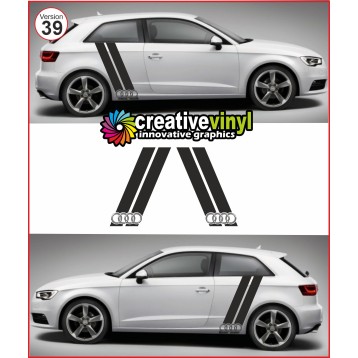 Audi A3 Side Stripe Style 39
