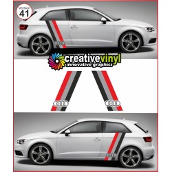 Audi A3 Side Stripe Style 41