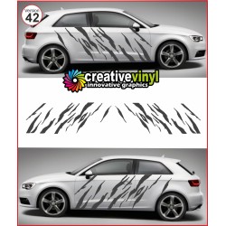 Audi A3 Side Stripe Style 42