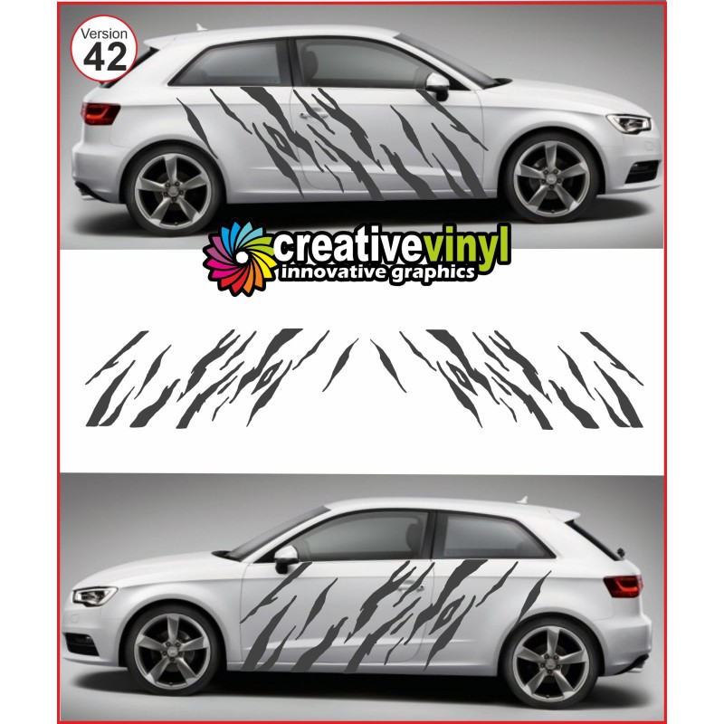 Audi A3 Side Stripe Style 42