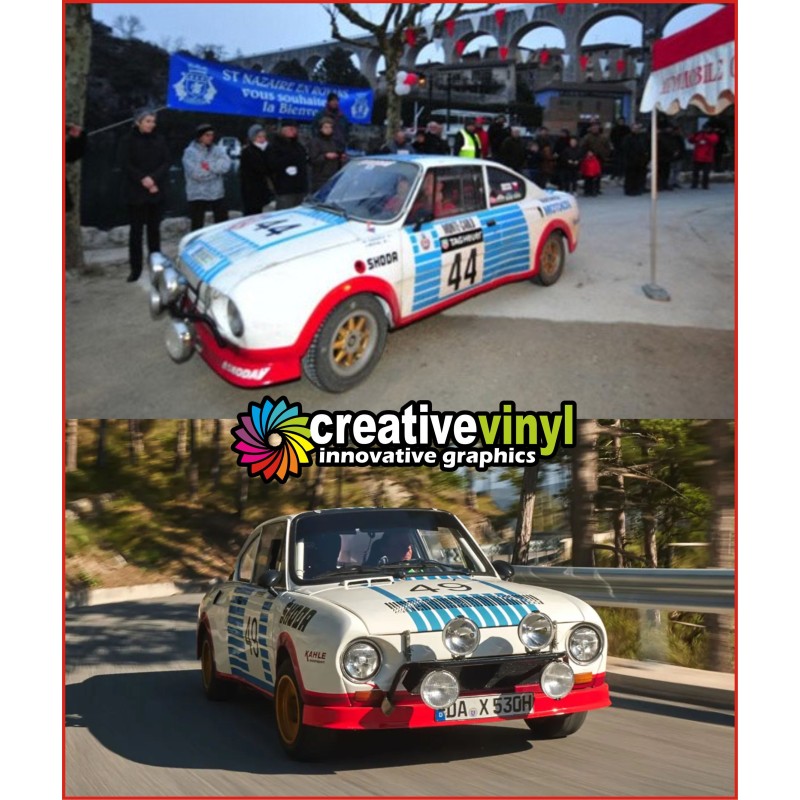 Skoda 130 RS 1977 WRC Full Graphics Kit