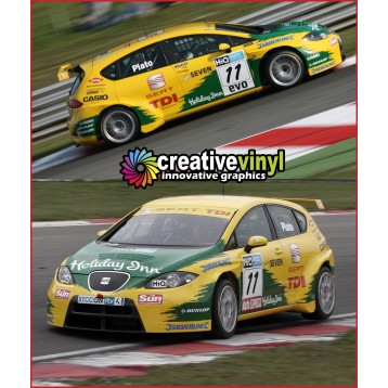 Seat Leon 2008 BTCC Full Graphics Kit