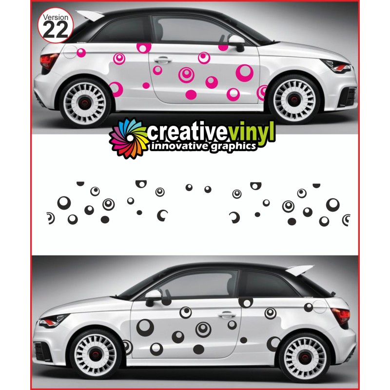 Audi A1 Side Stripe Style 22