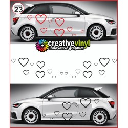 Audi A1 Side Stripe Style 23