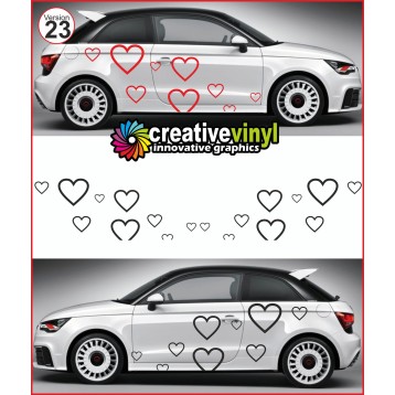 Audi A1 Side Stripe Style 23