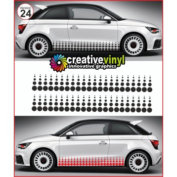 Audi A1 Side Stripe Style 24