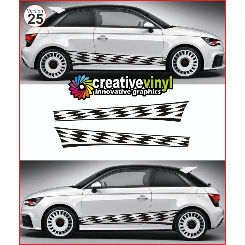Audi A1 Side Stripe Style 25