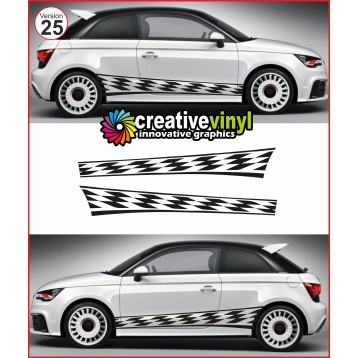 Audi A1 Side Stripe Style 25