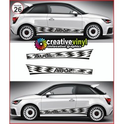 Audi A1 Side Stripe Style 26