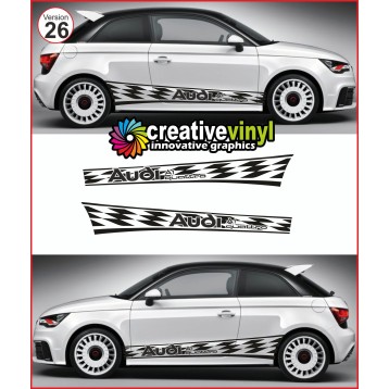 Audi A1 Side Stripe Style 26