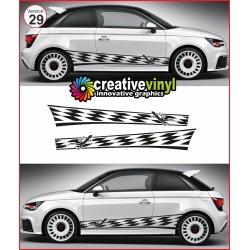 Audi A1 Side Stripe Style 29