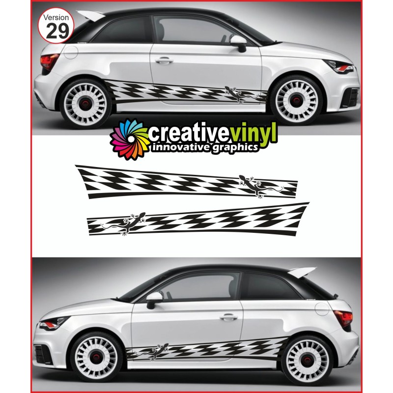 Audi A1 Side Stripe Style 29