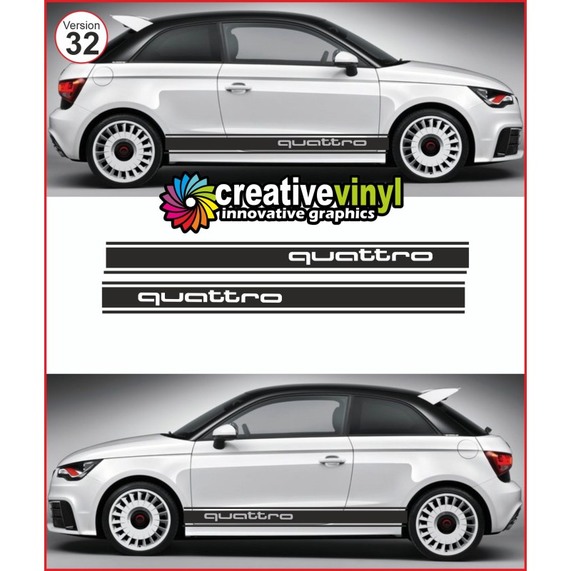Audi A1 Side Stripe Style 32