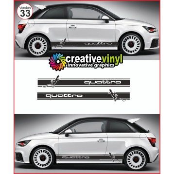 Audi A1 Side Stripe Style 33