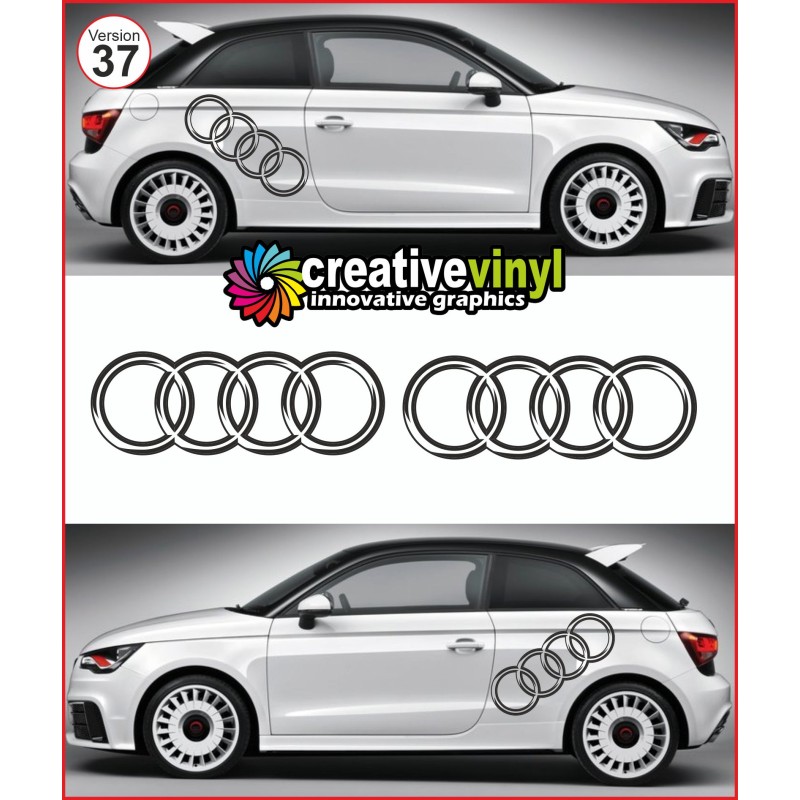 Audi A1 Side Stripe Style 37