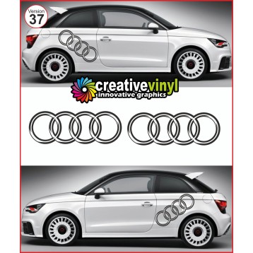 Audi A1 Side Stripe Style 37