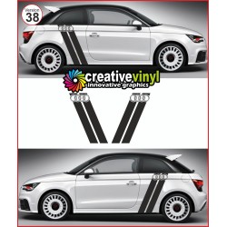 Audi A1 Side Stripe Style 38