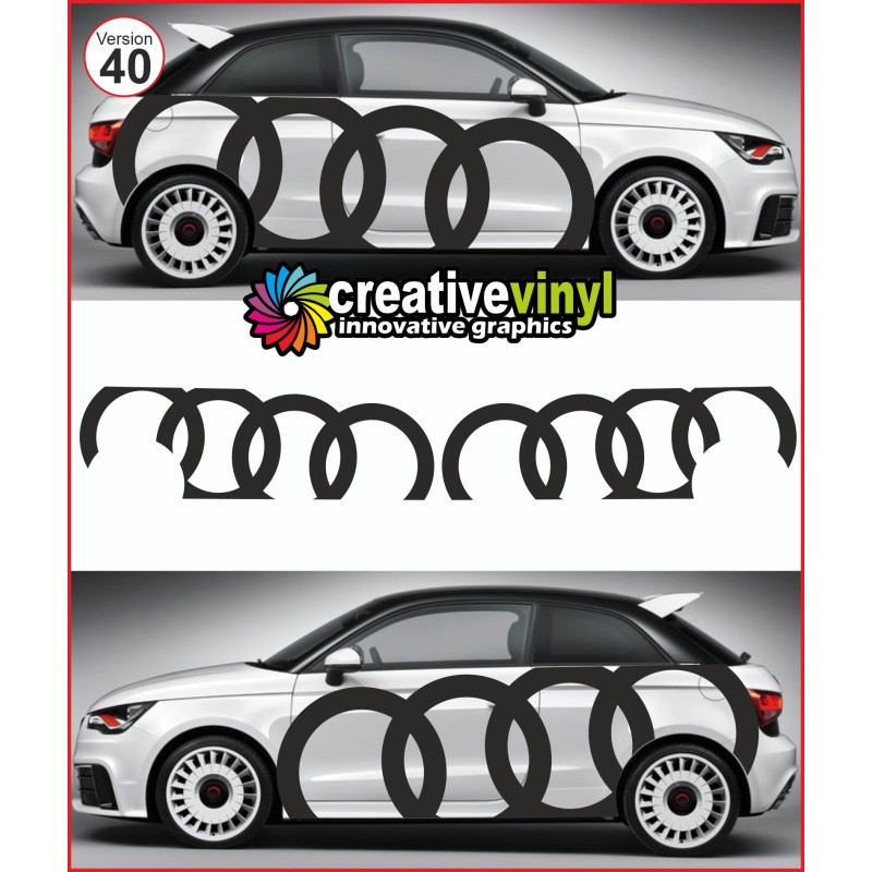 Audi A1 Side Stripe Style 40