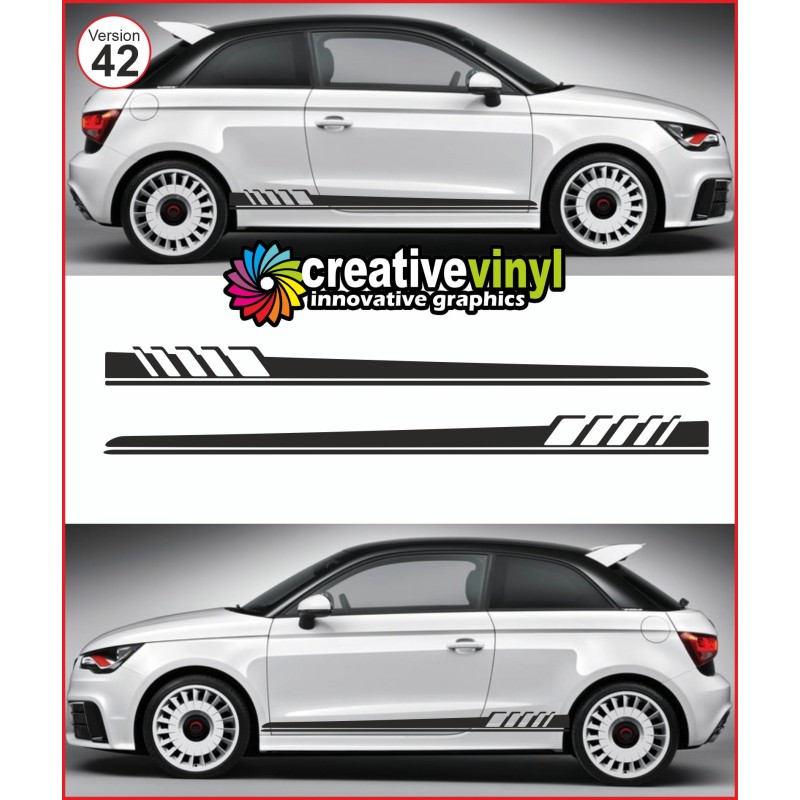 Audi A1 Side Stripe Style 42