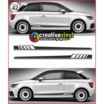 Audi A1 Side Stripe Style 42