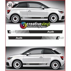 Audi A1 Side Stripe Style 46