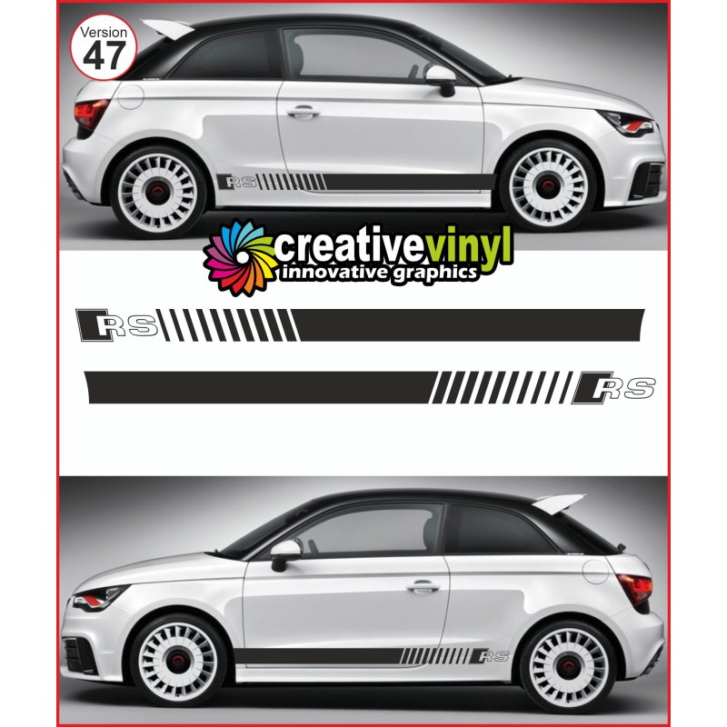 Audi A1 Side Stripe Style 47