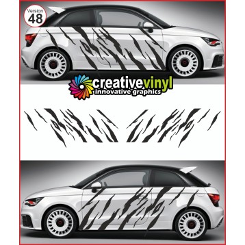 Audi A1 Side Stripe Style 48