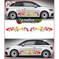 Audi A1 Side Stripe Style 50