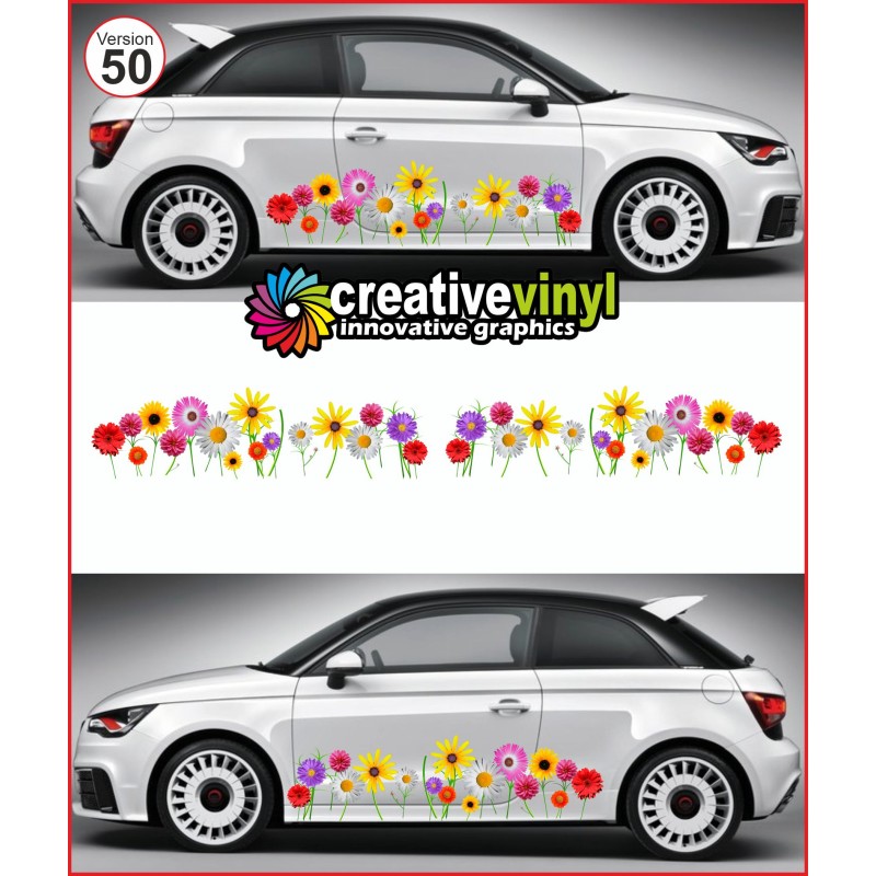 Audi A1 Side Stripe Style 50