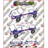Peugeot 306 Maxi Monte Carlo WRC 1998 Full Rally Graphics Kit