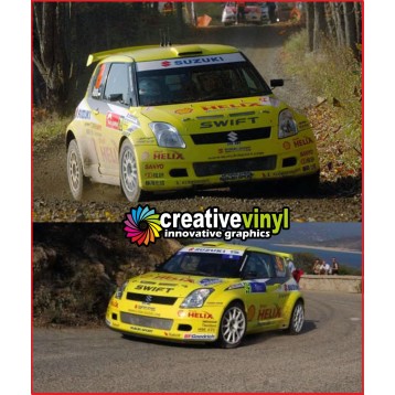 Suzuki Swift WRC Full Graphics Kit