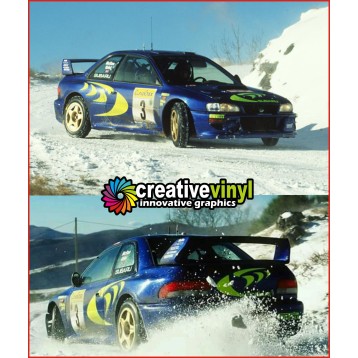 Subaru Impreza 1997 Rally Monte Carlo WRC Graphics Kit