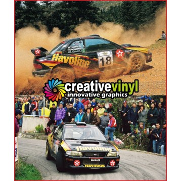Subaru Impreza 2000 Acropolis Rally full Graphics Kit