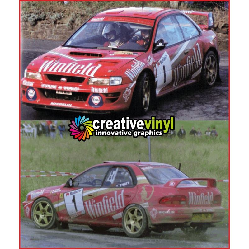 Subaru Impreza 1997 Winfield Full Graphics Kit