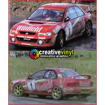 Subaru Impreza 1997 Winfield Full Graphics Kit