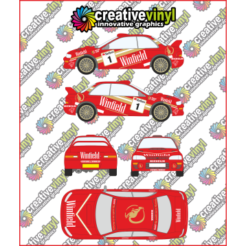 Subaru Impreza 1997 Winfield Full Graphics Kit