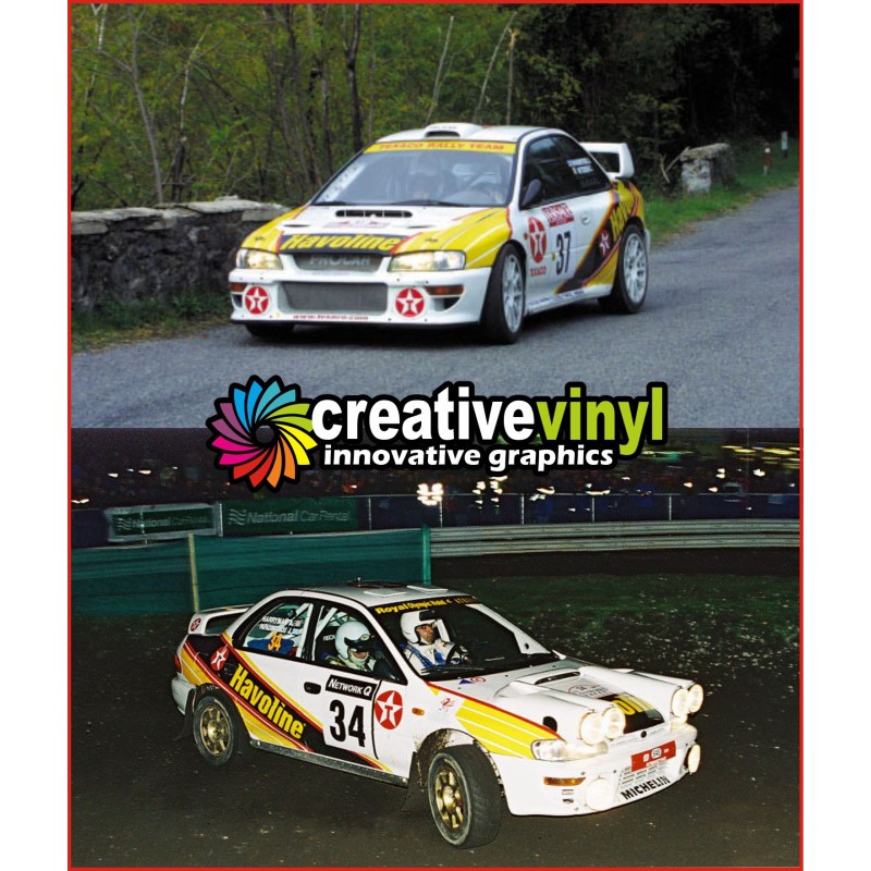 Subaru Impreza 2001 San Remo Full Graphics Kit