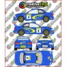 Subaru Impreza 2000 Portugal Rally Graphics Kit