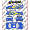 Subaru Impreza 2007 WRC Rally Graphics Kit