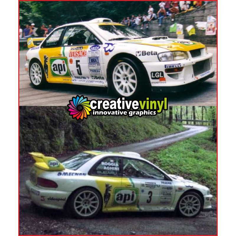 Subaru WRC Api Rally Lana 2001