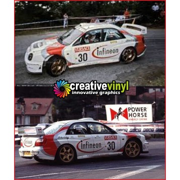 Subaru Impreza 2001 Infineon Tour De Corse Full Graphics Kit