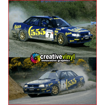 Subaru Legacy New Zealand 1993 Full Graphics Kit