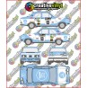 Ford Escort 1973 Daily Mirror Rally Full Graphics Kit