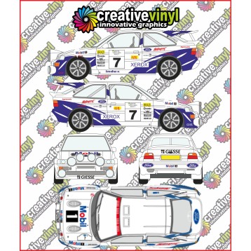 Ford Escort RS 1000 Lakes Full Rally Graphics Kit