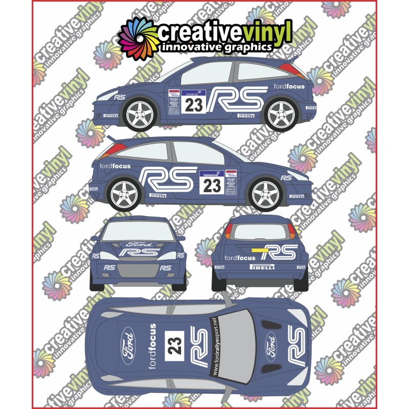 Ac Rally Focus Ford Focus 2002 AC Swedish Rally Full Graphics Kit
